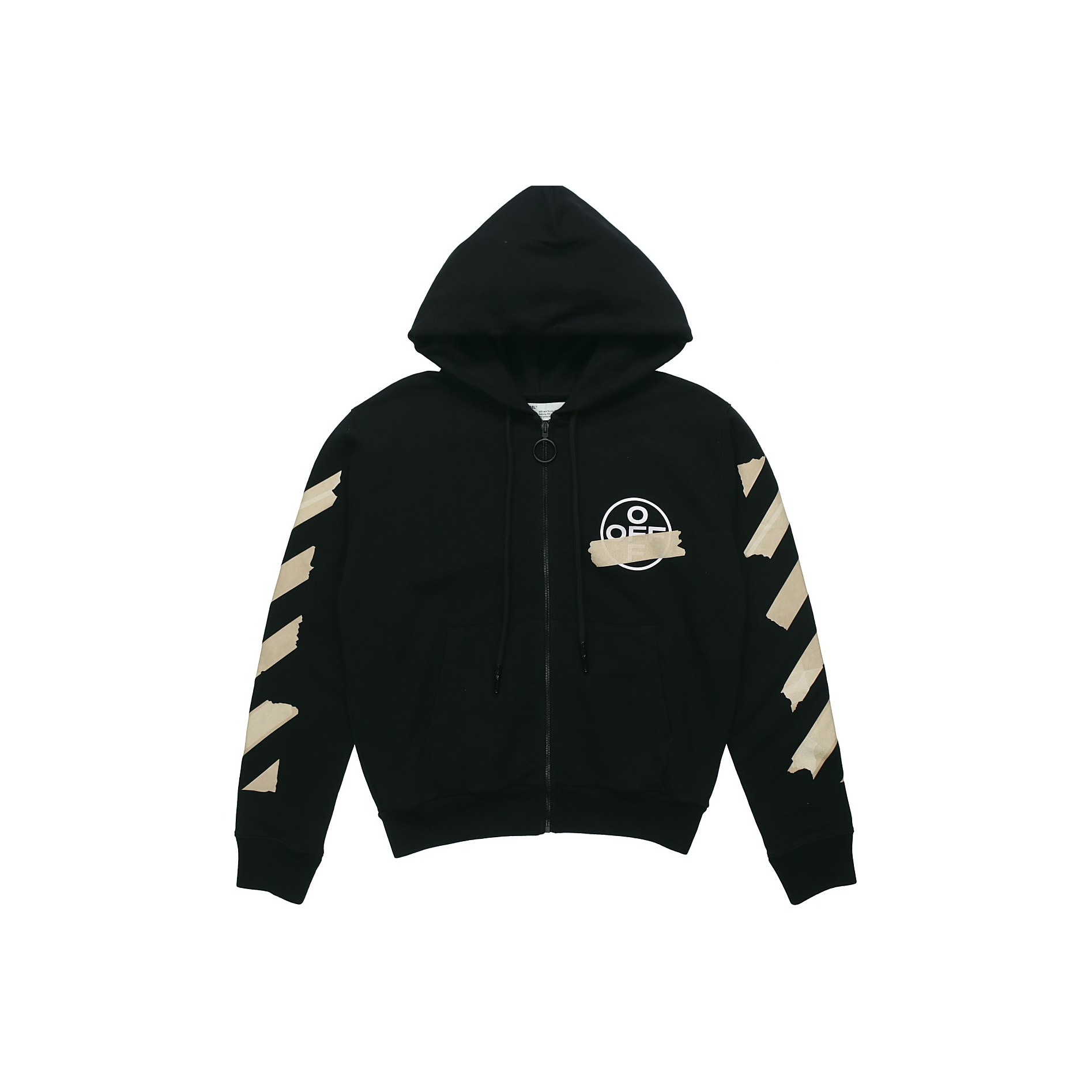OFF-WHITE Diag Tab Slim Zip Hoodie - POIZON OFF-WHITE Diag Tab Slim Zip Hoodie - POIZON