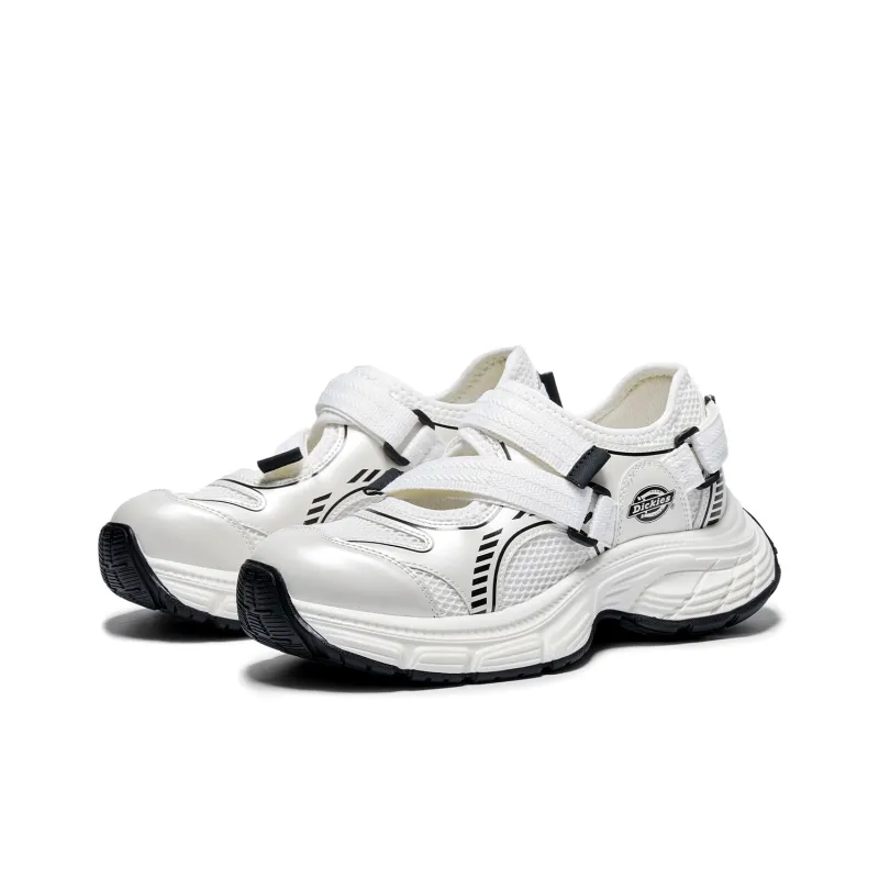Dickies Durable Breathable Low Top Chunky Sneakers Women's Ecru-2
