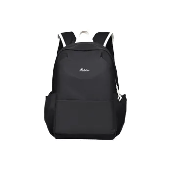 Mulinsen Nylon Backpack Regular Unisex Black/Khaki/Gray/Blue/Pink