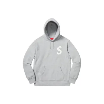 Supreme S Logo Split Hooded Sweatshirt