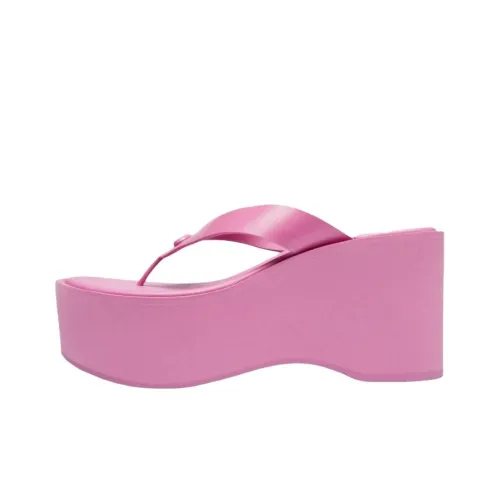 COACH Flip Flops 9cm Women's Pink