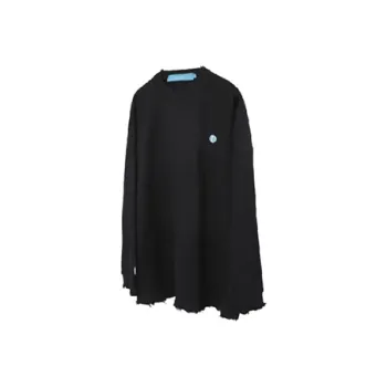 UNVESNO Sweatshirt Unisex Black