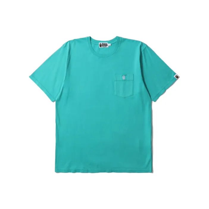 Bape One Point Pocket Overdye Tee-1