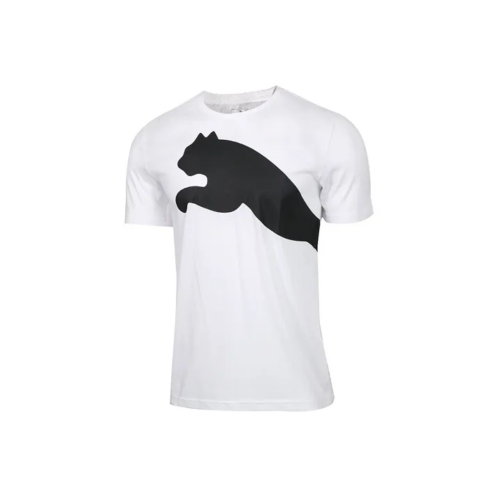 PUMA Set-in Sleeve T-Shirt Men's White-0