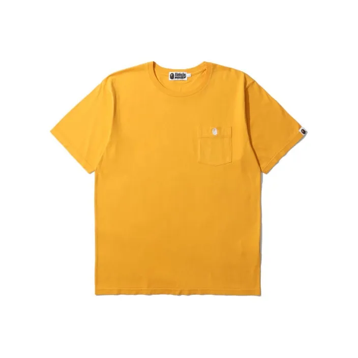 Bape One Point Pocket Overdye Tee-4