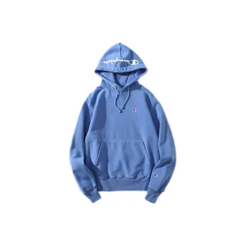 Champion Pullover Regular Sweatshirt US Version Unisex Blue