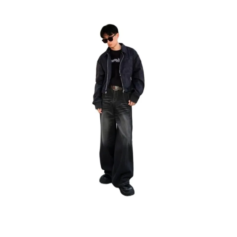 WELTER EXPERIMENT Trendy Versatile Comfortable Jeans Unisex-2
