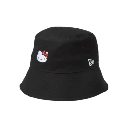 New Era x Hello Kitty   Bucket Hats Unisex Black