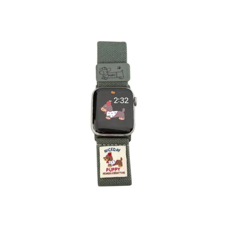 LOVINGCOOL Apple Compatibility Watch Band 14cm Nylon Material-10