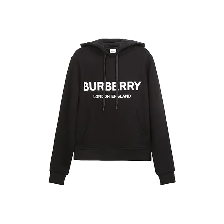 Burberry Women's Poulter Logo Hoodie-0
