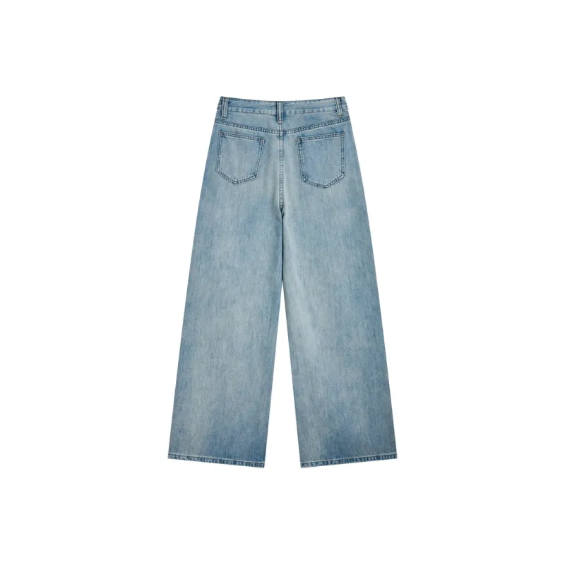 ZIHAN Jeans Women's Denim Blue-1