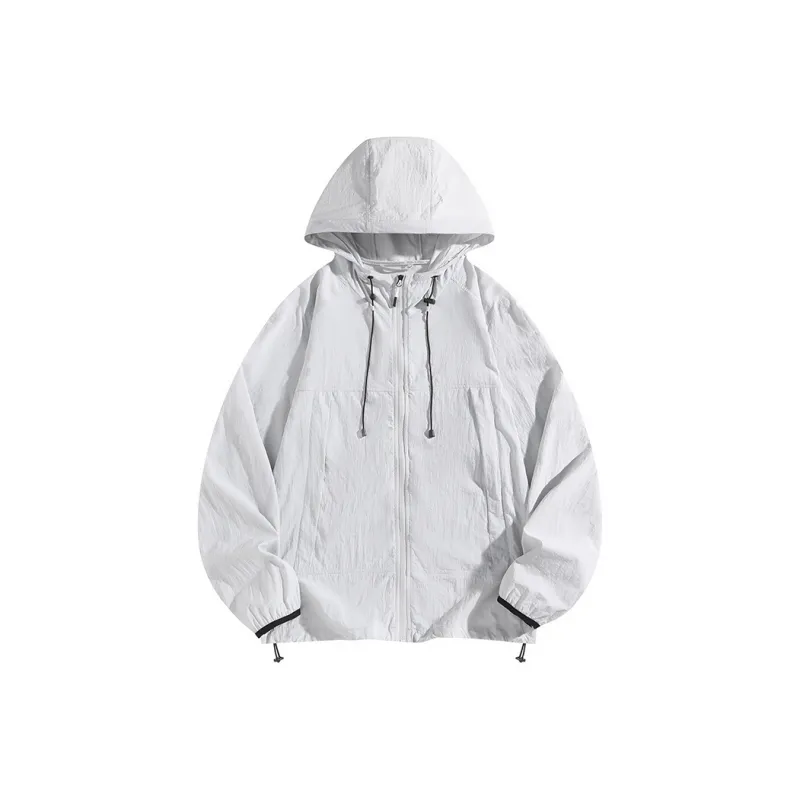 UF9193 Spring Summer Casual Hooded Lightweight Sun Protection Outdoor Cycling Mountaineering Running Apparel Unisex-6
