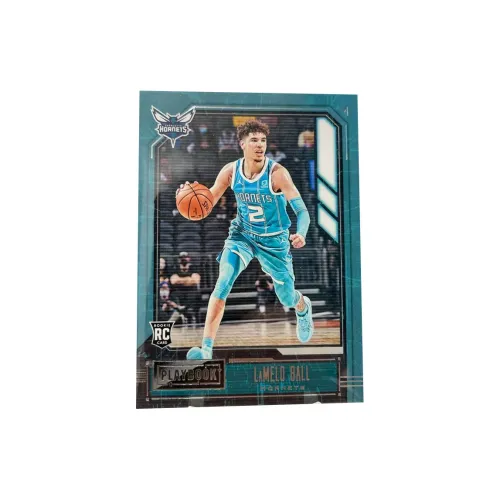 PANINI 2020 21 Hornets LaMelo Ball LaMelo Ball Rising Stars Card Chrono Sticker Sports Cards 1 Pc