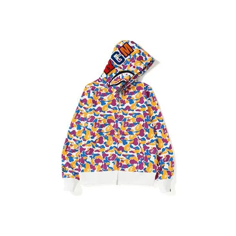 A BATHING APE La Store 5th Anniversary La Camo Shark Full Zip Hoodie