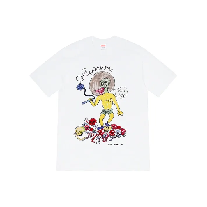 Supreme Daniel Johnston Kill Em All Tee-5