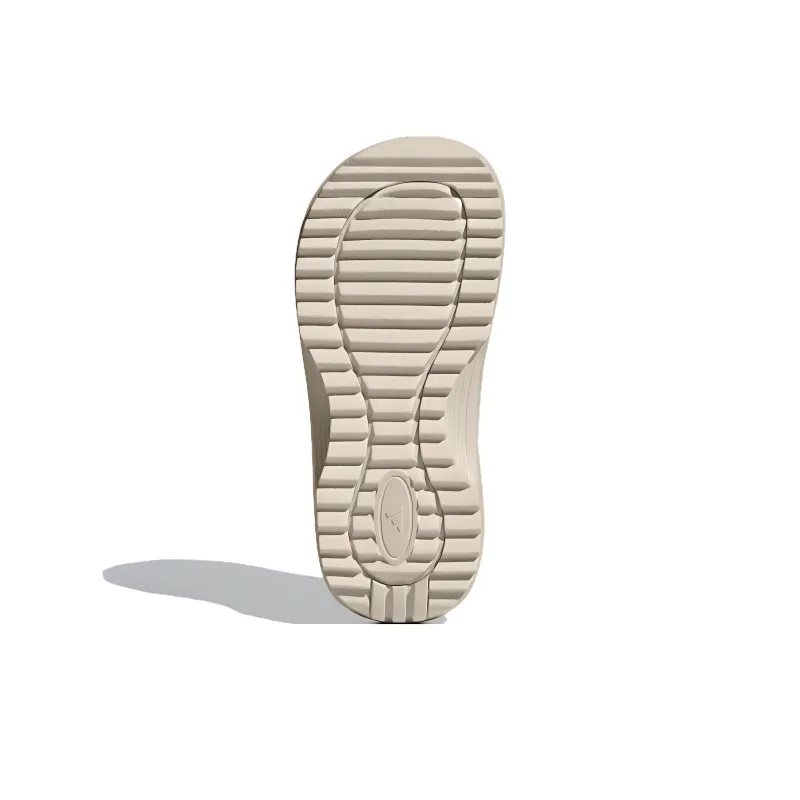 Adidas OZWAVE CLOG Abrasion Resistant Slip Resistant Wrap toe Slippers Unisex Bauxite Brown-4