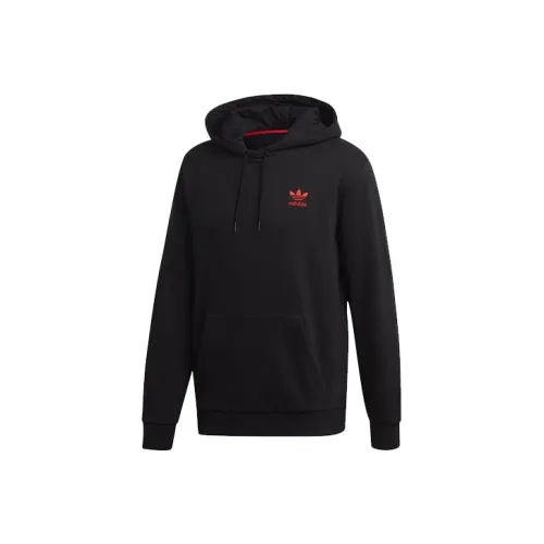 adidas originals Valentine's Card Popover Hoody Sweatshirt Black