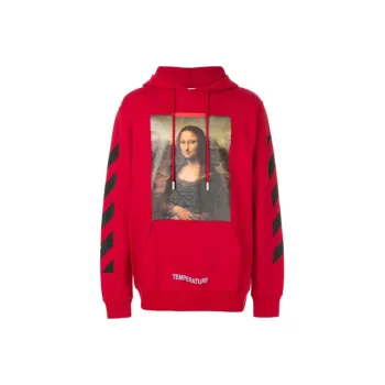 OFF WHITE Mona Lisa Temperature Hoodie