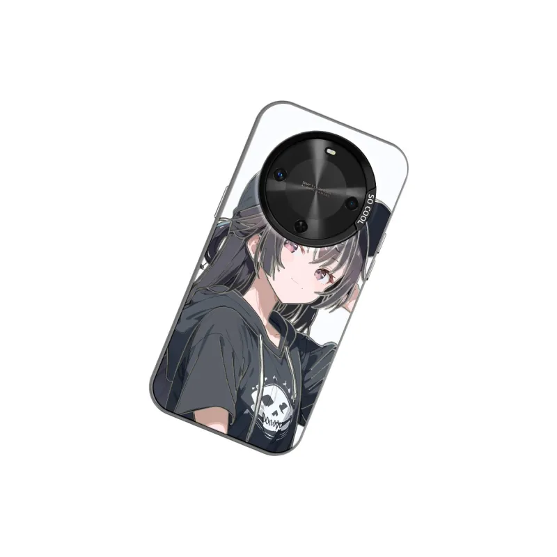 MANQIN Acrylic Material Anime Shuou Yuki Protective Sleeve Impact Resistant Phone Cases Compatibility With MVMOM 30-6