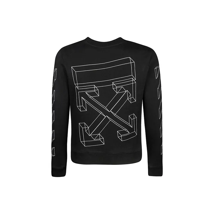 OFF WHITE Sweatshirt Men's Black-0
