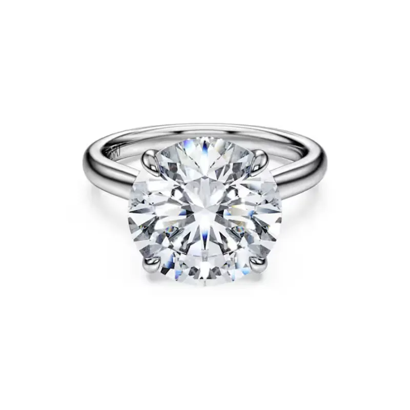 Swarovski 18K White Gold Rings Women's Silver-1