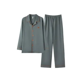 MIIOW Pajama Set Men's Dark Gray Green