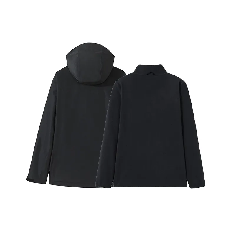 PIONEER CAMP Water-Resistant Windproof Breathable Wear-Resistant Warm Water-Repellent Windbreaker Jacket Unisex-9