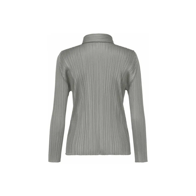 PLEATS PLEASE ISSEY MIYAKE Shirt Women's Gray-1