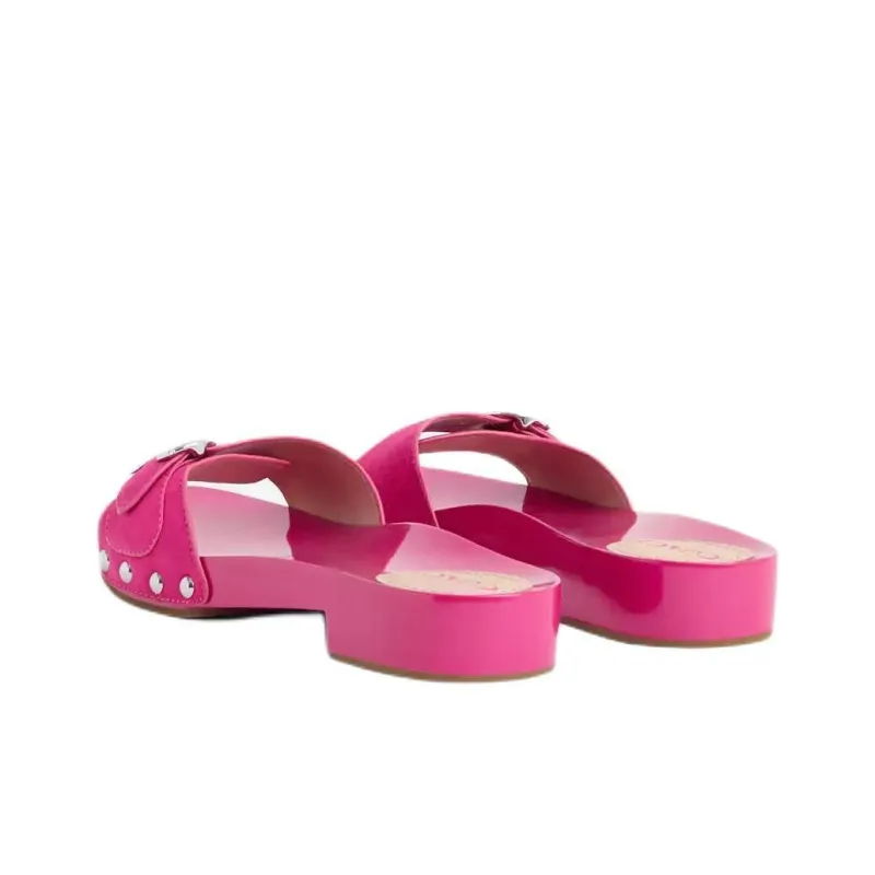 COACH Bleeker Slide Slippers 3cm Women's Pink-3