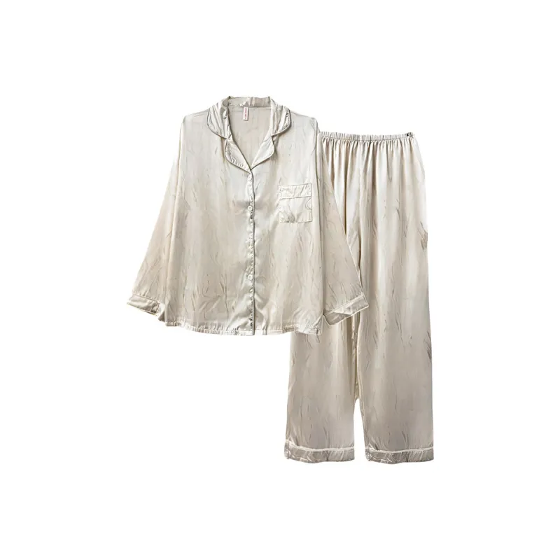 Urban Beauty Pajama Set Women's Champagne-0