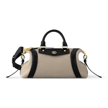 LOUIS VUITTON BIKER Lambskin One Shoulder Handbags Small Size Women's Gray