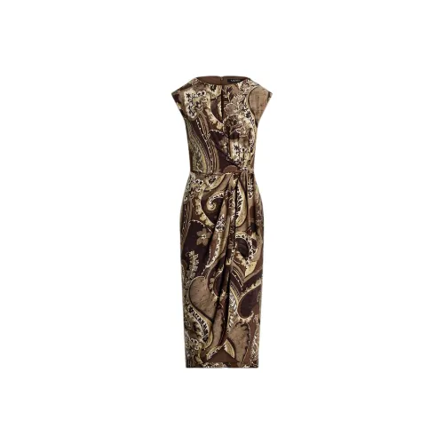 Polo Ralph Lauren Sleeveless Dress Women's Brown