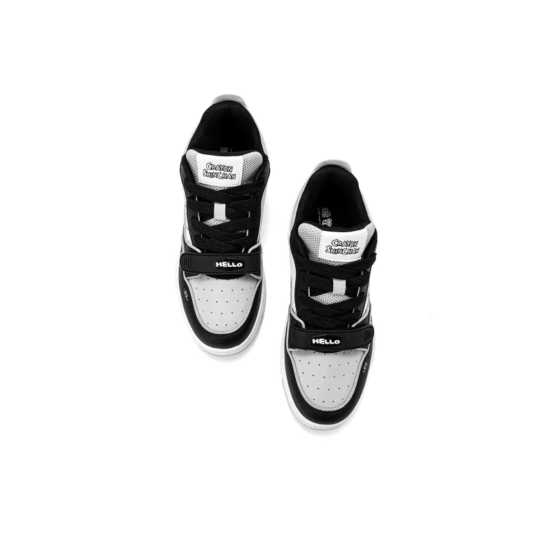 Crayon Shinchan Low Top Skateboard Shoes Unisex-10