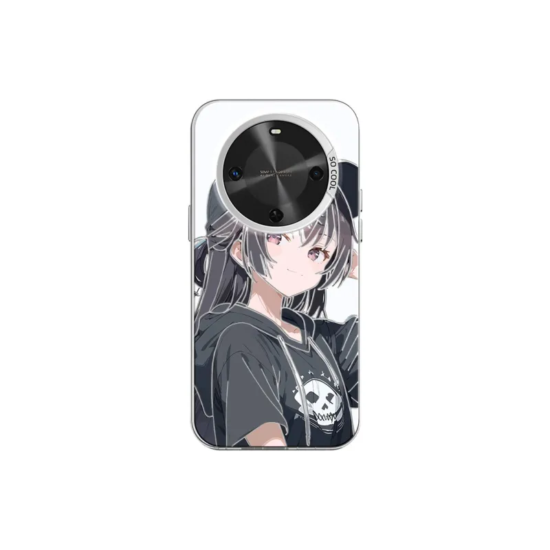 MANQIN Acrylic Material Anime Shuou Yuki Protective Sleeve Impact Resistant Phone Cases Compatibility With MVMOM 30-3