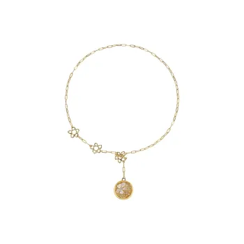 BOONEE ALUS Copper Is Karat Gold plated Necklaces Women's