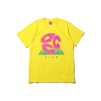 Nike T Shirt Men's European Leather Yellow