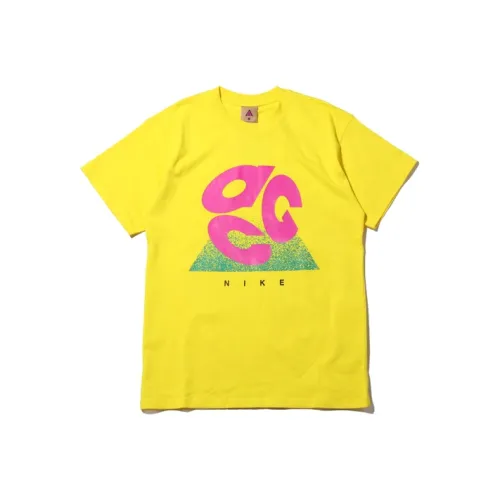 Nike T Shirt Men's European Leather Yellow