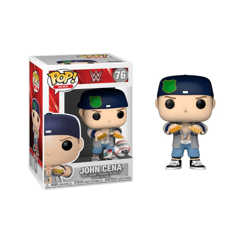 Funko Wrestling Entertainment Super Star John Cena Chibi Figures-2