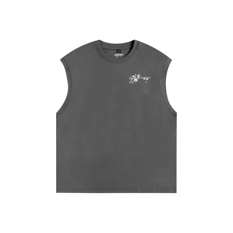 MJ STYLE Sleeveless Vests Unisex-17