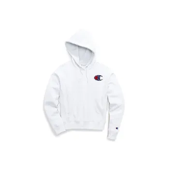 Champion Sweatshirt US Version Unisex White