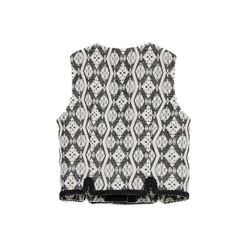 FIRELADY FUR Vest Women's Ethnic Multicolor-1