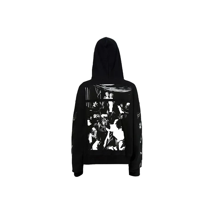 OFF WHITE Caravaggio Square Over Hoodie-0
