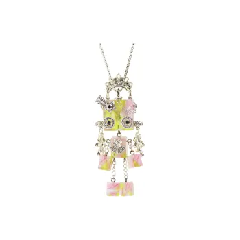 Wood Devil Alloy Necklaces Unisex