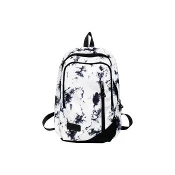 URBAN FOREST Nylon Backpack Unisex Black/Green/Blue/Pink