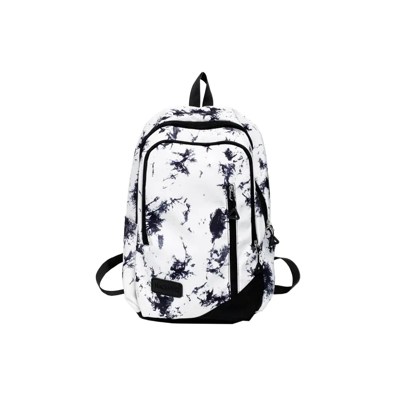 URBAN FOREST Nylon Backpack Unisex Black/Green/Blue/Pink-0
