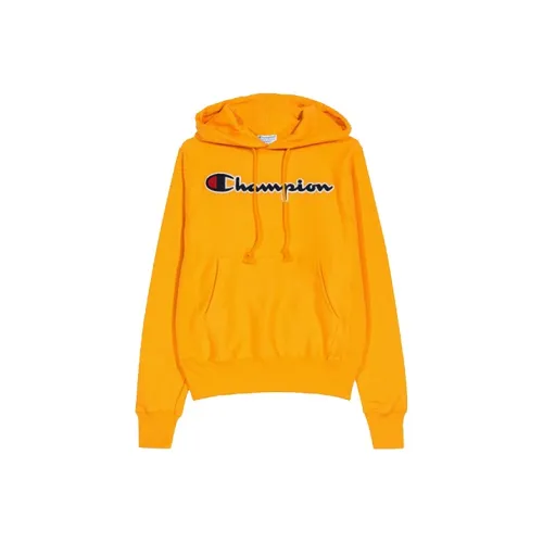 Champion Sweatshirt US Version Unisex Yellow