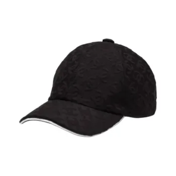 CHANEL Baseball Caps Unisex Black