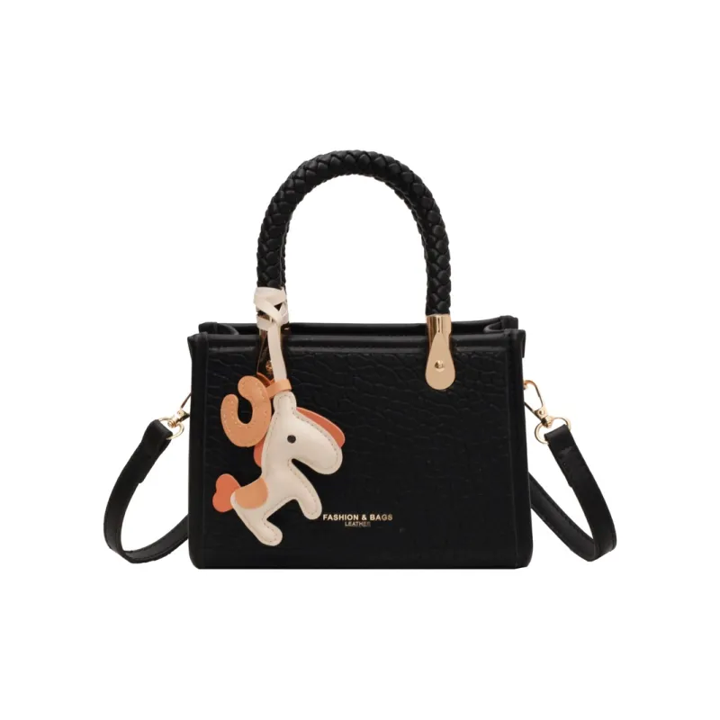 Yalu PU Handbag, Shoulder Bag, Crossbody Bag Women's Black/Pink/Green/Ecru-1