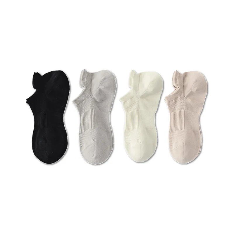 AUGUST No Show Socks Women's 4 Pack-0