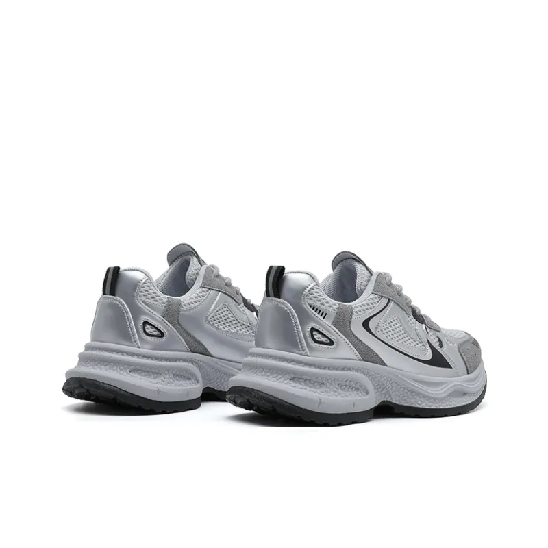 Babaya Cushioning Anti Slip Wear Resistant Breathable Lightweight Height Increasing Low Top Chunky Sneakers Women's-4